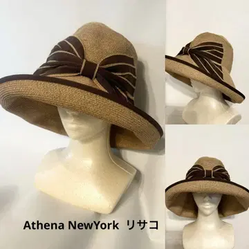 Athena NewYork 아테나 뉴욕 리사코 리본 햇