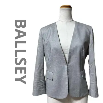 고품질 BALLSEY 보르지 썸머 자켓 노카라 자켓 S