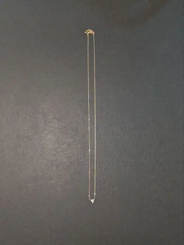 ete K10 삼각형 펜던트 목걸이
