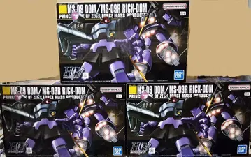 HGUC 1/144 돔/릭 돔 3개 세트 건담 프라모델