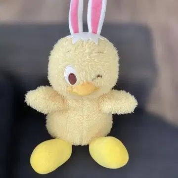 디즈니 부활절 토끼 귀가 달린 병아리 봉제 인형