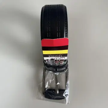 블랙 스트라이프 디자인 벨트