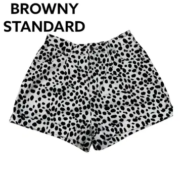 BROWNY STANDARD 달마시안 패턴 숏 팬츠 L 사이즈