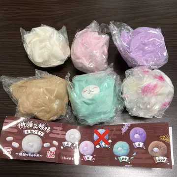 가챠가챠 미수 요괴 스네코스리 레어 포함 6개 세트