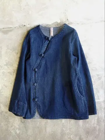 kubuni 데님 차이나 자켓