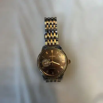 Seiko 브라운 다이얼 시계