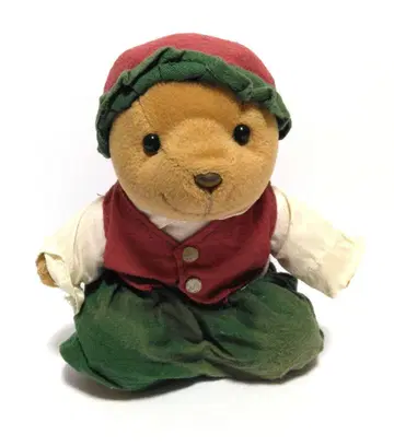 곰 봉제 인형 쇼와 레트로 곰 테디베어 애니멀 동물
