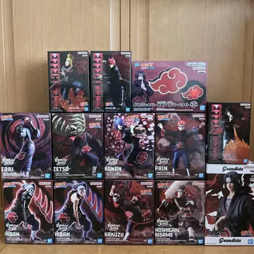 NARUTO 아카츠키 vibration stars 기타 피규어 13개