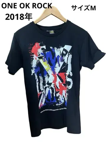 ONE OK ROCK 원오크 라이브 티셔츠 사이즈 M 블랙