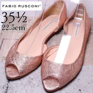 FABIORUSCONI 파비올루스콘이 22.5 플랫 핑크