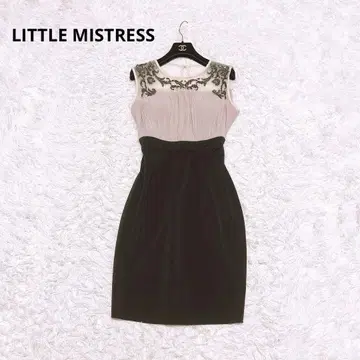 LITTLE MISTRESS 시어 타이트 비쥬 드레스 원피스