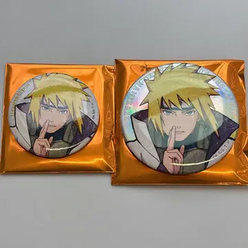 나미카제 미나토 캔뱃지 2종 세트 NARUTO 베이스 야드 도쿄
