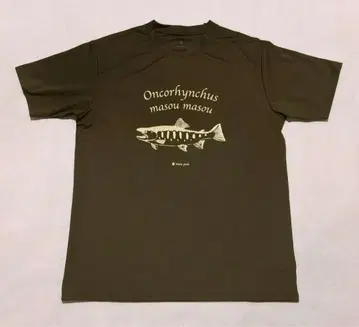택 포함 새상품 스노우피크 TONEDTROUT 콜라보 티셔츠 XL