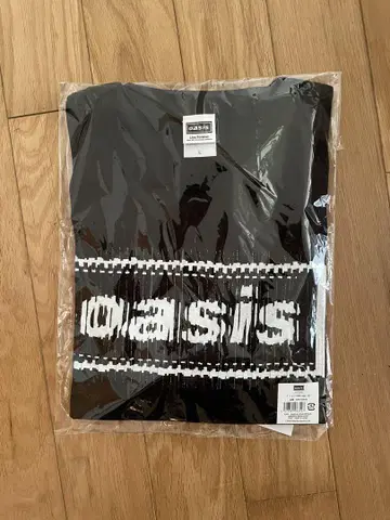 oasis 30th 오아시스 전 Live Forever 로고 티셔츠