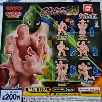 킨케시 25 전 13종 가챠 피규어 컬러링 레어 근육맨
