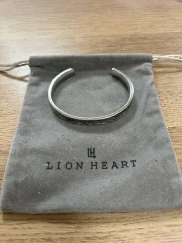 LION HEART 뱅글 팔찌 남성용 316L 조각