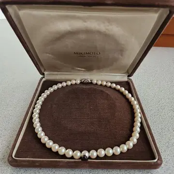 MIKIMOTO 진주 목걸이 세트