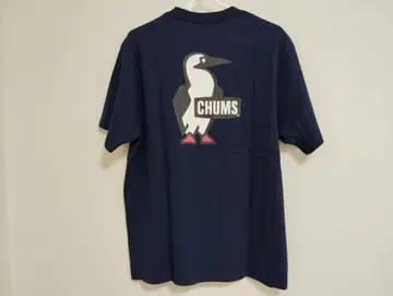 새상품 참스 CHUMS 반팔 티셔츠 Booby Logo 부비 로고 남성용