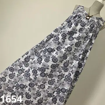 유카타 리메이크 원피스 1654 유카타 옷감 넉넉한 원피스 롱 기장