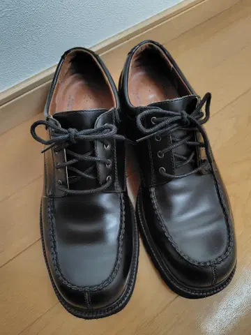 ROCKPORT 천연 가죽 블랙 남성용 비즈니스 슈즈