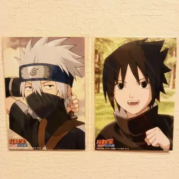 NARUTO 점프 페스타 2009 한정판 생 브로마이드 이타치 사스케