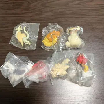 가챠가챠 버섯 드래곤 7개 세트
