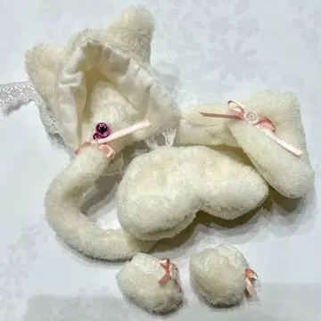 오비츠 11용 딜러 제작 고양이 인형옷 세트
