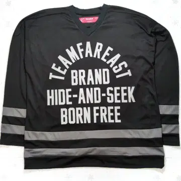 H&S 하키 메쉬 저지 롱 티셔츠 미사용