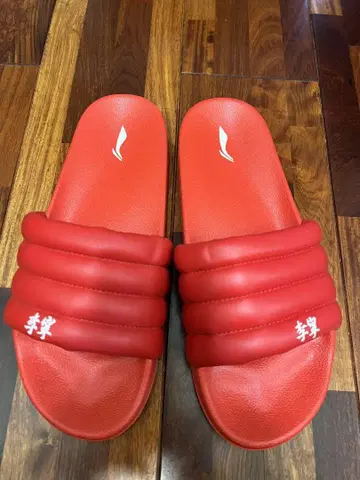 LI-NING 레드 비치 샌들 10 사이즈
