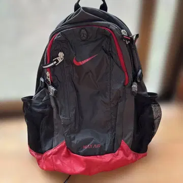 MAX AIR 나이키 배낭 블랙 레드