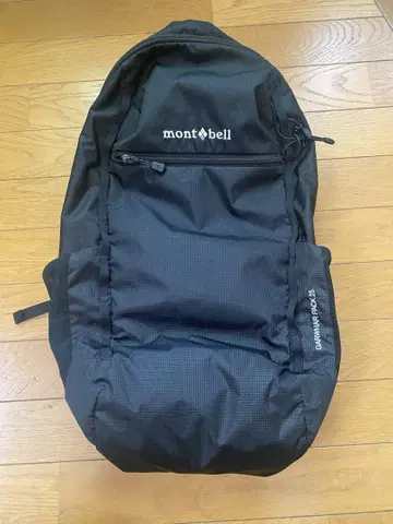 몽벨 가르와르 팩 25 백팩 럭색 백팩 블랙