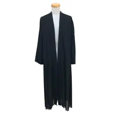 m638-46 자라 플리츠 절개 롱 가디건