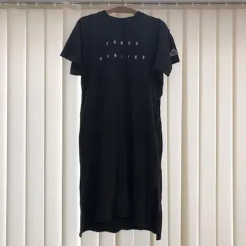 아디다스 THREE STRIPES 반팔 롱 원피스