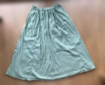 MACKINTOSH LONDON 그린 플레어 스커트 사이즈 40