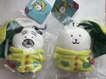 나가노 마켓 비가 오네요 마스코트 나가노의 곰 퍼그 2개