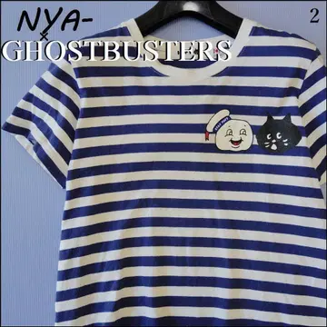 냐 고스트 버스터즈 보더 티셔츠 NYA GHOSTBUSTERS