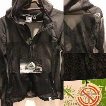 블랙 WORKMAN FieldCore DIAGUARD 메쉬 후디