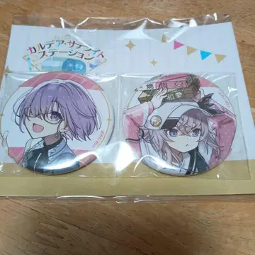fgo 새틀라이트 스테이션 캔뱃지 마슈 사가 마고토
