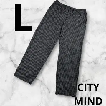 'CITY MIND' 남성용 이지 팬츠 네이비 계열 L