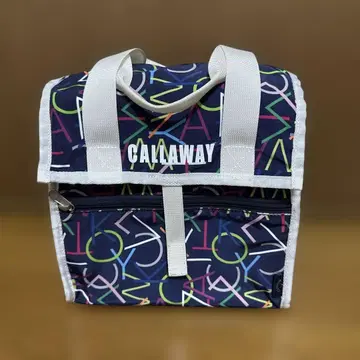 CALLAWAY 보냉 백 컬러풀 기하학 패턴