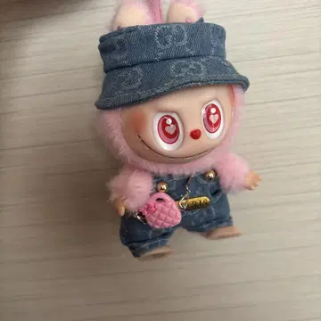 데님 모자 커스텀 인형