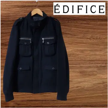 EDIFICE 에디피스 울 캐시미어 밀리터리 자켓 M-65