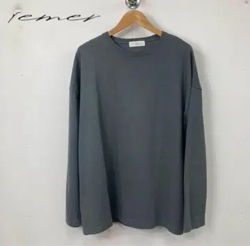 remer 루즈 베이직 롱 티 사이즈 L