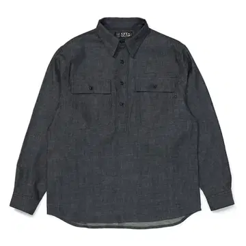 CFT 's DENIM PULLOVER SHIRT / LOG