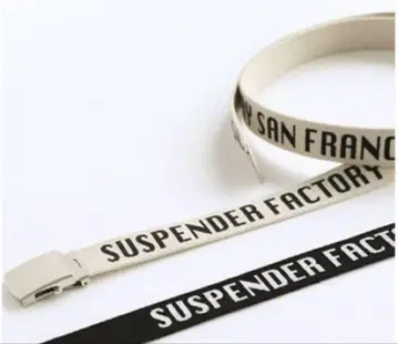 두지엠 클라세 SUSPENDER FACTORY LOGO BELT