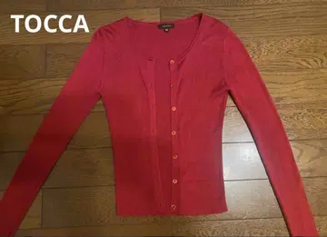 TOCCA tocca 토카 빨간색 가디건 볼레로