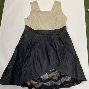 nissen,STYLE 슬리브리스 A 라인 드레스 새상품