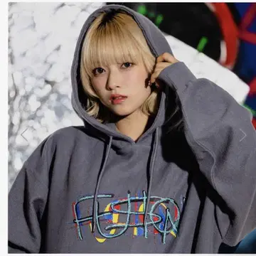 FUSION vaundy 공식 후드티, 그레이