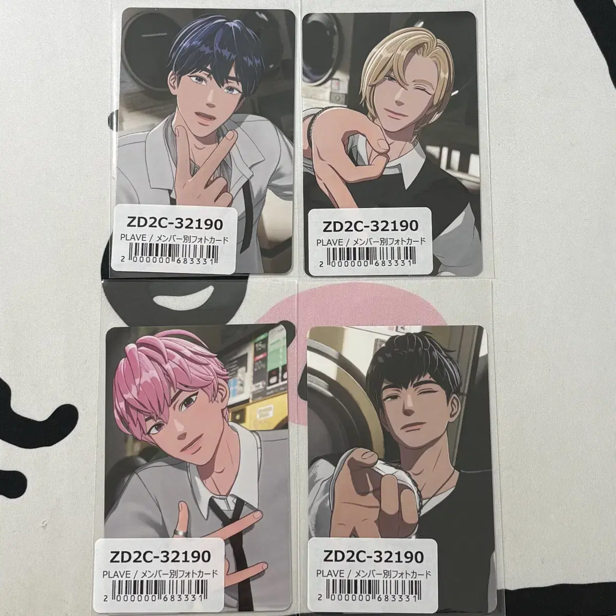 PLAVE フォトグレイ メンバー セット PLAVE | 플레이브 PLAVE Universal unreleased photocard + Hide