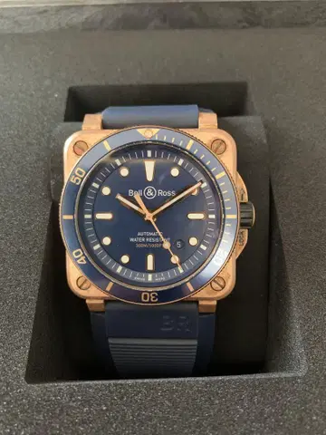 Bell & Ross BR03-92 다이버 브론즈/블루